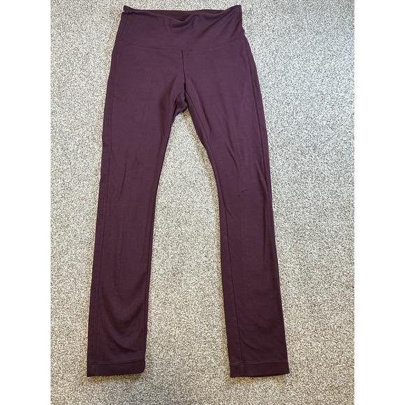 White House Black Market Pants - White House Black Market Burgundy Leggings Size Small